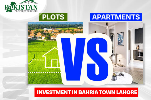Plot Vs Apartment Investment in Bahria Town Lahore